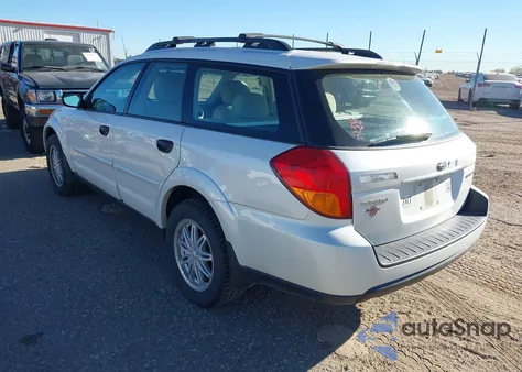 2007 Subaru Outback 2.5I from USA, damaged, VIN 4S4BP61C277310146